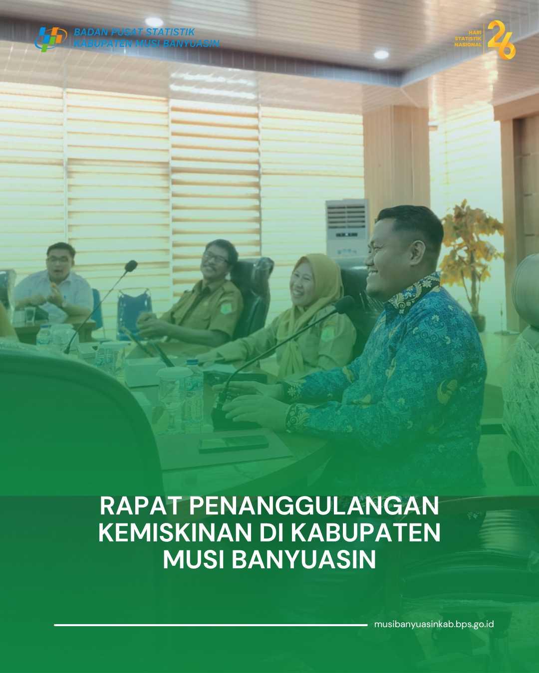 BPS Menjadi Narasumber pada Rapat Penanggulangan Kemiskinan di Kala HSN