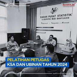 Pelatihan Petugas KSA dan Ubinan Tahun 2024