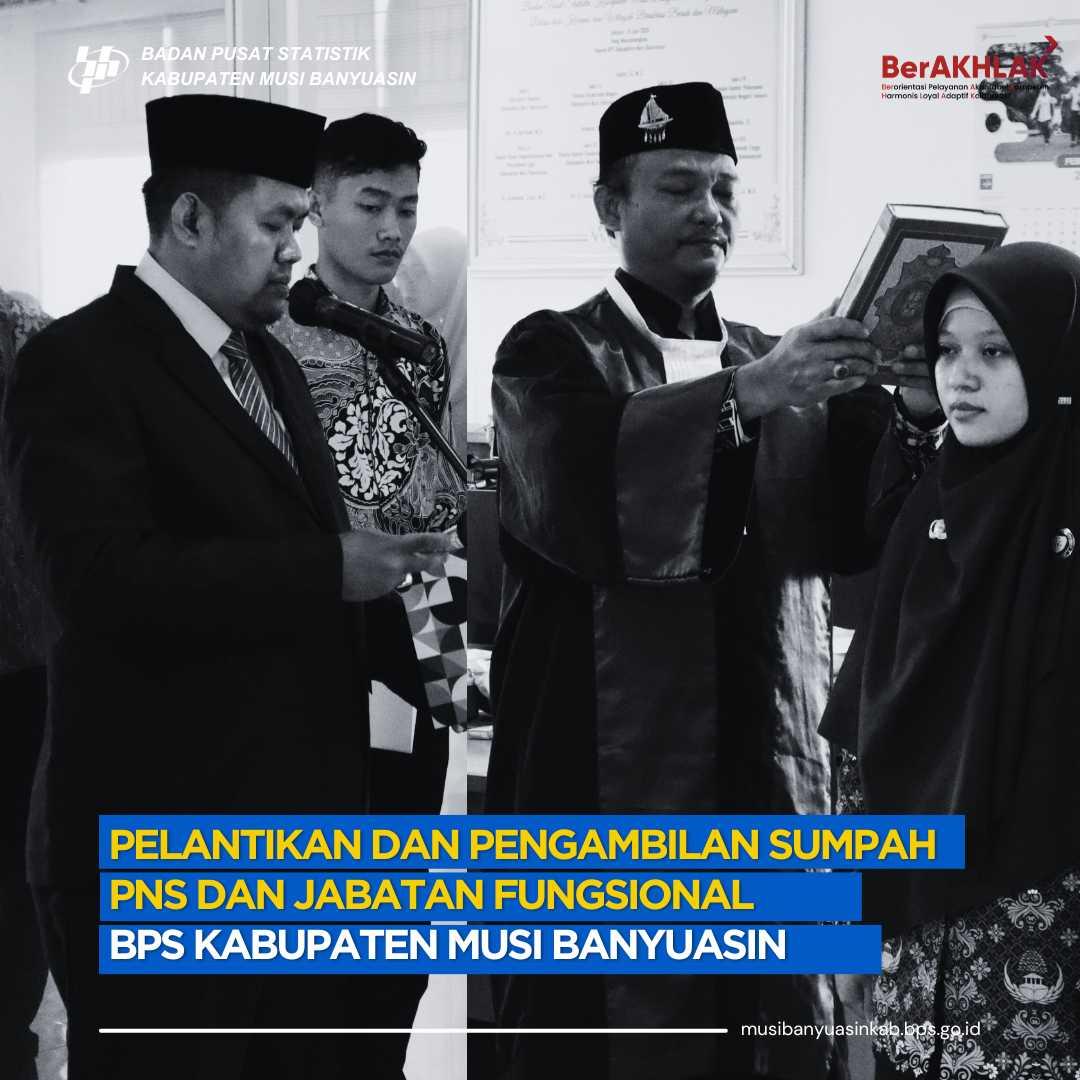 Pengambilan Sumpah/Janji PNS dan Jabatan Fungsional BPS