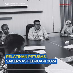 Pelatihan Petugas Sakernas Februari 2024