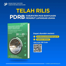 TELAH RILIS PDRB KABUPATEN MUSI BANYUASIN MENURUT LAPANGAN USAHA TAHUN 2019-2023