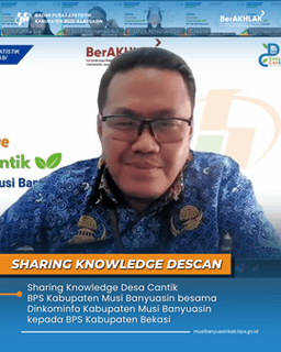 Narasumber dalam Sharing Knowledge Desa Cantik