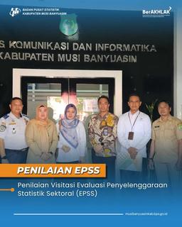 Penilaian Visitasi Evaluasi Penyelenggaraan Statistik Sektoral (EPSS)